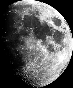 Луна - картинки для гравировки